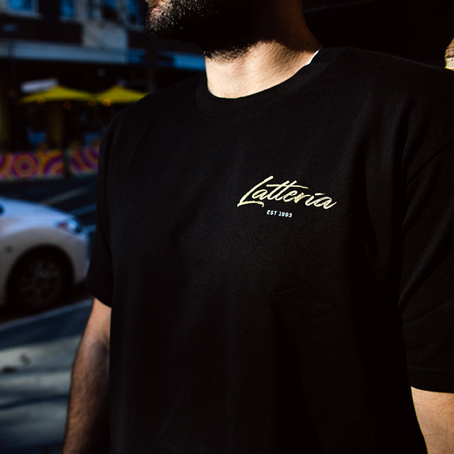 DAC x Withoutani for Latteria T-Shirt Black