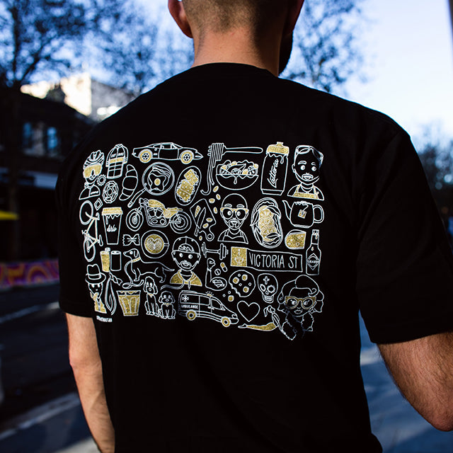 DAC x Withoutani for Latteria T-Shirt Black