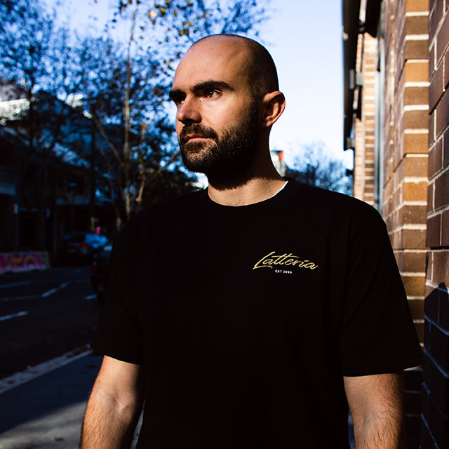 DAC x Withoutani for Latteria T-Shirt Black