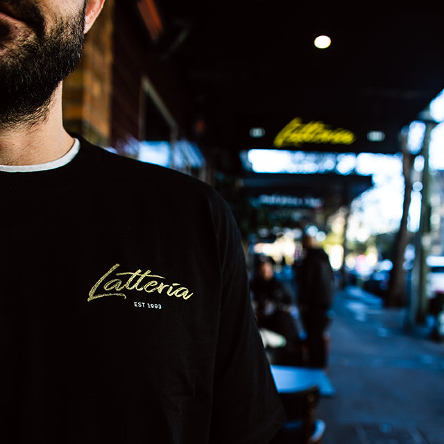 DAC x Withoutani for Latteria T-Shirt Black