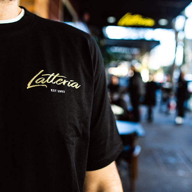 DAC x Withoutani for Latteria T-Shirt Black