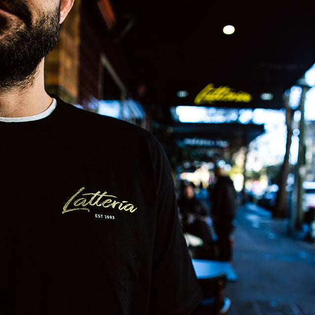 Latteria x Withoutani T-Shirt Black