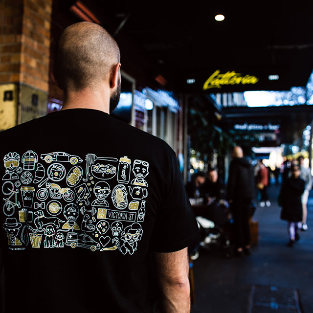 DAC x Withoutani for Latteria T-Shirt Black