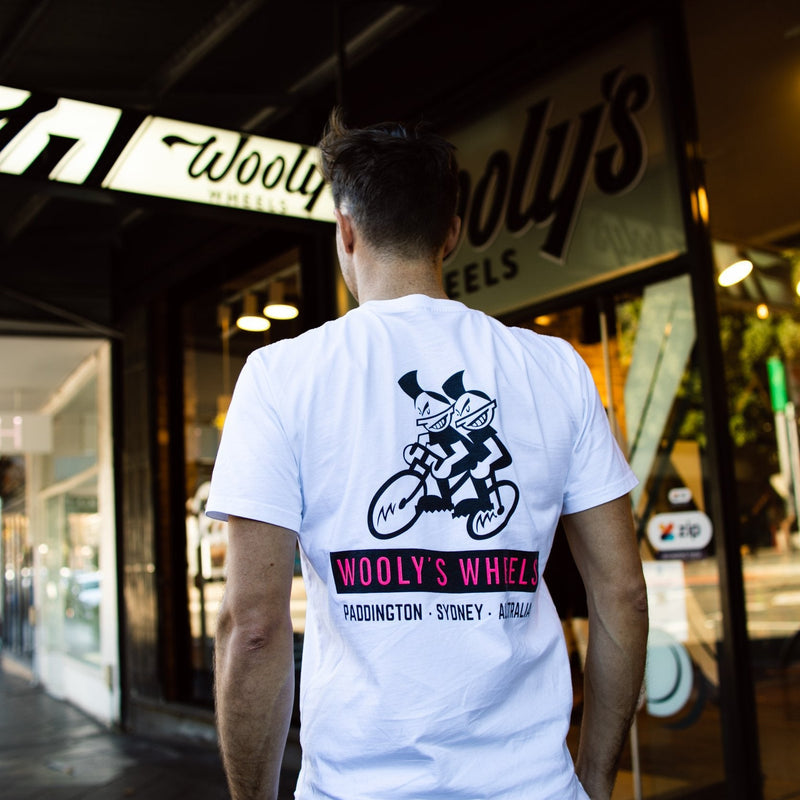 DAC x Mambo for Woolys Wheels T-Shirt White