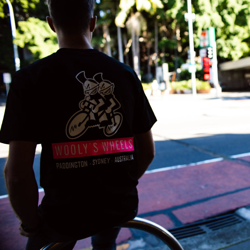 DAC x Mambo for Woolys Wheels T-Shirt Black