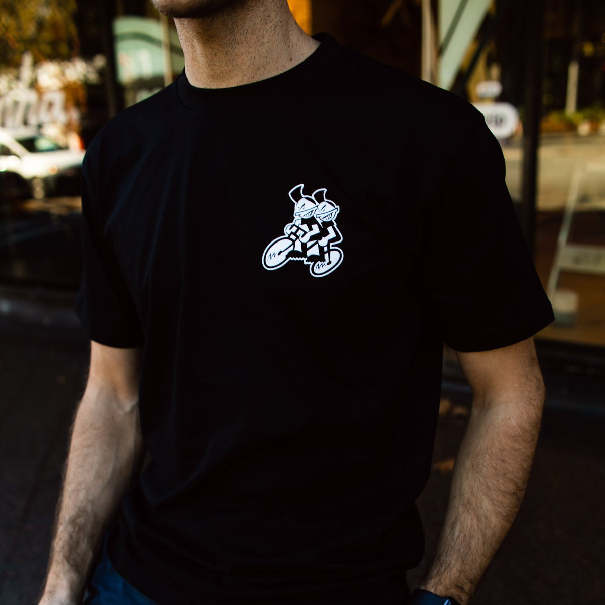 DAC x Mambo for Woolys Wheels T-Shirt Black