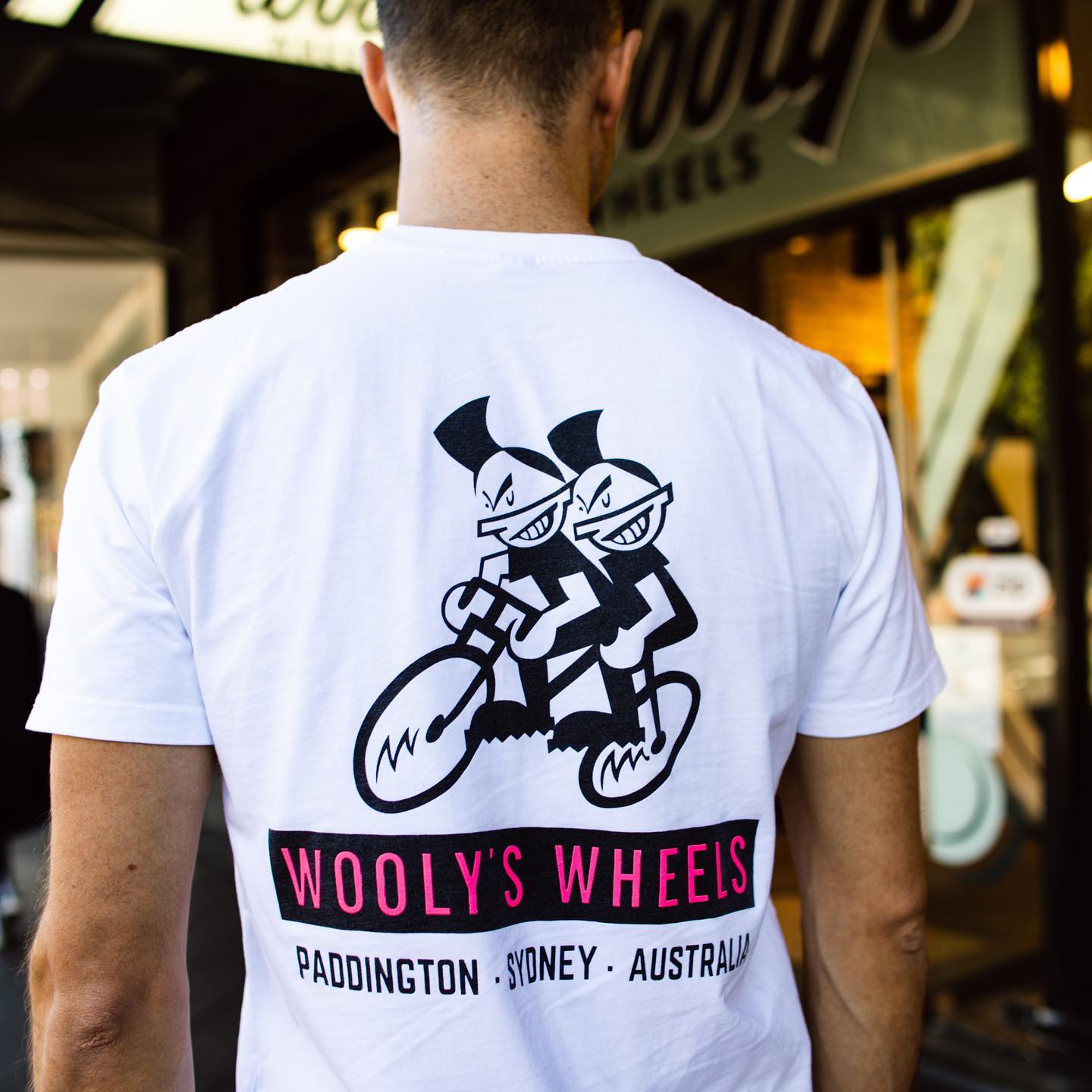 Woolys Wheels Mambo T-Shirt White
